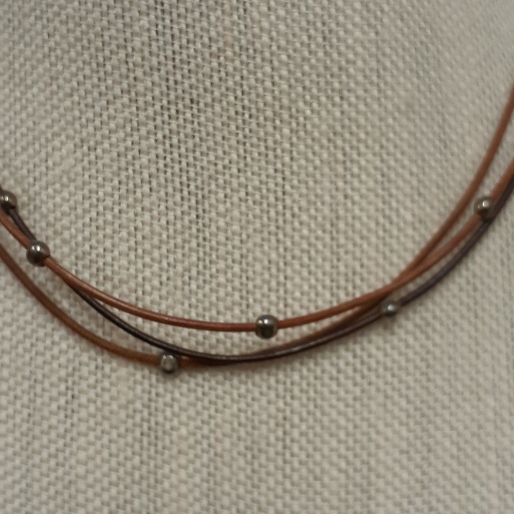 Silpada sterling silver multi strand necklace